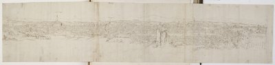 Panoramic View of Rome from Monte Janiculus by Anthonis van den Wyngaerde